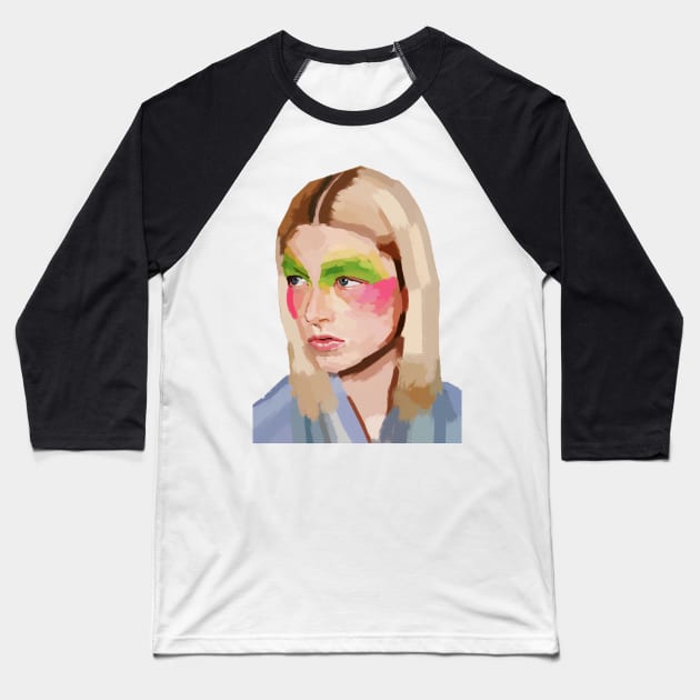 Euphoria Jules Vaughn (Hunter Schafer) Baseball T-Shirt by MoondesignA